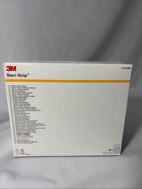 3M Steri-Strip Reinforced Skin Closures - 1x5 Inch- Brand New Box of 25 packets.